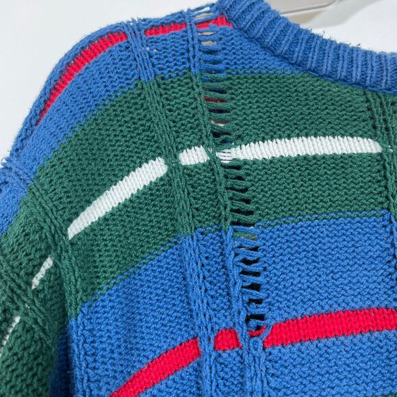 Vintage 90s Country Traditionals by Pendleton Mens Grandpa Sweater Size XL Flaw - Picture 2 of 9